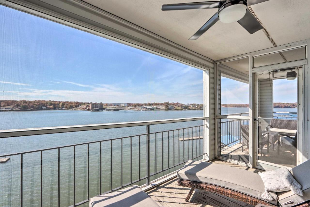 Sunny Osage Beach With Balcony And Lakefront View Eksteriør bilde
