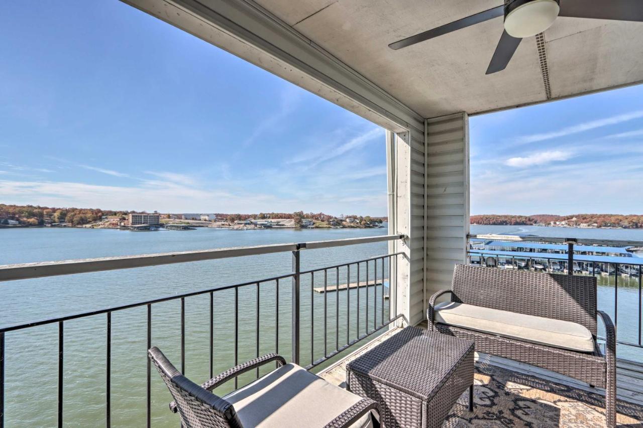 Sunny Osage Beach With Balcony And Lakefront View Eksteriør bilde